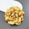 Broszki koreańskie 10 cm tkanina kwiatowy broszka ręcznie robiona w garniturze