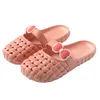 Slippers Zomer Designer Product Nieuw voor dames Groen Wit Roze Oranje Baotou Flat Bottom Bow Slipper Sandalen Fashion-022 Platte damesslippers GAI Outdoor Schoenen 34770 s