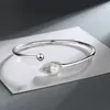 Link Bracelets Sweet Leaf Bracelet For Women Small Fresh Korean Fashion Female Jewelry Pearl Ladies Simple Temperament Gift Girls