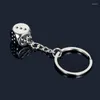 Chaveiros Lucky Dice Metal Keychain Jóias Presentes para Namorado Marido Pai