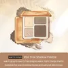 Judydoll 3D Highlighter Contour Bronzer Palette Nude Makeup Natürliche Farbwiedergabe Langlebige wasserfeste Kosmetik 240304