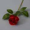 Decorative Flowers Simulated Velvet Rose Pearl Wedding Valentine's Day Wall Decoration Silk Flower Artificial Plant