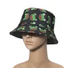 2021 Nowy marynat Rick Cotton New Bucket Hat Rick Cape Cap Us Anime Bawełna Fisherman Bob Hat Sun Fishing Boonie Hat Q0805253y