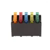 Car Organizer 5 Way ATC Fuse Box Holder For Boat Marine Machinery 12V 24V