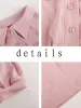 Dress Mini Dress Women Puff Sleeve Pink Sweet Aline Daily Vestido Feminino Korean Style Fashion Casual Young Temperament Chic Classic