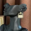 Hoge kwaliteit designer oorbellen diamanten brief studs luxe vrouwen merk sieraden 925 zilveren oorbel dames verjaardagscadeaus getijdenontwerp