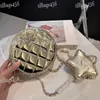Women Designer Makeup Bag Star 15cm Patent Leather 5 Color Diamond Lattice Luxury Handbag Gold Hardware dragkedja underarm Crossbody Shoulder Fanny Pack
