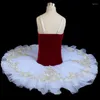 Stage Wear 2024 Pink White Lake Swan Ballet Tutu Skirt Children's Professional Woman And Girl Ballerine Dance