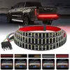 New 12V 60In Tailgate Light Bar LED Tail Brake Backup Reverse Turn Signal Running Strip For Truck Bed Pickup Red Amber Yellow White