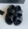 (Preminum) Women Sandals Velcro Tape Fashion Platform Slippers Summer Girls Gingham Beach Slides Sandal