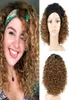 Pelucas sintéticas Peluca con diadema de 14 pulgadas para mujeres Afro Kinky Rizado Corto Bob Clip Deep Wave Women039s Daily Lolita2187520