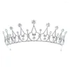 Hair Clips Classic Cubic Zirconia Wedding Bridal Princess Royal Tiara Crown Women Prom Jewelry Accessories CH10295