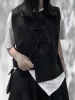 ウエストコートは女性オフィスレディースエレガントな秋のファッションシンプルなホットセール韓国スタイルソフト人気のオールマッチユニセックスヴィンテージ居心地の良いアウトウェア