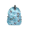 Backpack Fashion Leisure Printing Waterproof Academic Style Book Bag Lightweight Large Capacity Computer Casual