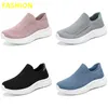 Hombres Mujeres Zapatos para correr perezosos Negro Gris Rosa Azul Entrenadores para hombre Zapatillas deportivas GAI Tamaño 36-41 Color35