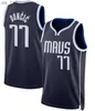 Baskettröjor män barn ungdomar luka doncic dirk nowitzki retro maverick jersey utgåva wearh24350588