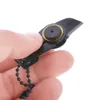 Stainless Steel Folding Unboxing Tool Outdoor Camping Mini Key Pendant Multifunctional Pocket Knife 942441