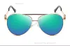 Gafas de sol de cristal de lujo Gafas de sol 985 Anteojos originales Tonos para exteriores Marco de PC Moda Clásico Espejos para dama para mujeres y hombres Gafas Unisex 6 colores