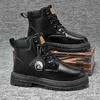 Açık ayakkabı sandalet kalitesi yüksek en iyi erkek deri botlar moda açık kış sıcak su geçirmez taktik dantel yukarı tırmanma botları gündelik yürüyüş ayakkabıları yq240301