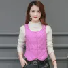 Waistcoats Woman Jacket Vest Down Cotton Women's Short Autumn and Winter Cotton Foder Vest Chaleco Mujer