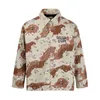 Camouflage jassen bovenkleding mannen camo coats heren bedrukte jas casual eur us size casual herfst tops 24ss
