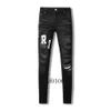 Amirs Designer Heren Jeans Paarse Jeans Mode Rechte Broek Paars Gloednieuwe Real Stretch Heren Robin Rock Revival Crystal Rivet Denim Designer Broek