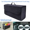 New Bag Car Supply Foldable Capacity Sorting Felt Storage Trunk Large Box A7n2