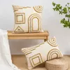 Soft Boho Throw Pillow Cases Velvet Cotton Canvas Throw Cushion Covers Pillow Cushion Cover Pillowcase for Sofa Bedroom 240229