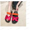 Slippers 2024 Summer Summer New Shicay Sandal Slippers Large One Word One Velcro Block Block Womens Slippers for Office One 1 T240305