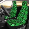 Auto Stoelhoezen 2 Stuks St. Patricks Day Klavers Voor Unisex Universele Auto Voorstoelen Protector Past Sedan Truck