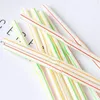 Engångskoppar Straws 5000st Bendable Drinking Straw Flexible Multi Coloured Rands för Party Smoothie Milkshake Cocktail