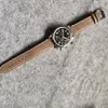 Montre-bracelet vintage chronographe pour hommes, 41mm, mécanique, étanche, mouvement automatique, cadeau grand-père, orologio di lusso299B