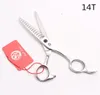 6 -calowa japońska stalowa fioletowa smok profesjonalne ludzkie włosy nożyczki fryzjerskie nożyczki 81418 zęby przerzedzenie stawki 35503516322