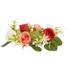 Garden Decorations Decoration Garland Rings For Pillars Flowers Wreaths Floral Mini Silk Party