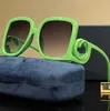 Lüks Tasarımcı Güneş Gözlüğü Erkek Kadın Güneş Gözlüğü Gözlükleri Marka Lüks Güneş Gözlüğü Moda Klasik Leopar UV400 Gözlük Çerçeve Seyahat Plaj Mektubu G Fabrikası 01xm2t