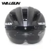 Walgun Aero Cycling Helment Road Pike Cloymet Grans Goggles Goggles Time Time Triet TT Triathlon Bicycle Helmet M L للرجال 240222