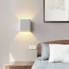 Wandlamp Led wandlamp gang hotel slaapkamer woonkamer nachtkastje wandlamp moderne eenvoudige spiegel koplamp lange AC90v-260v