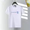 Erkek Tişörtler Tasarımcı Tişört Pamuk Yuvarlak Boyun Hızlı Kurutma Anti Kırışıklık Erkekler İlkbahar Yaz Yüksek Gevşek Trendi Kısa Kollu Erkek Giyim#J1100 3XL