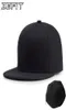 Full Close Blank hela stängning Kvinnor MEN039S Leisure Flat Brim Bill Hip Hop Custom Baseball Cap High Quality Fited HAT5089577