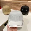 Cap designer cap luxe designer hoed mode letters borduurwerk baseball cap zonnebrandcrème zonnehoed mannen en vrouwen hoed