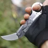 Çelik sap mekanik kamp hayatta kalma Yüksek sertlik pençesi açık katlanır bıçak 168170