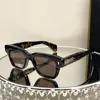 Designer zonnebrillen heren Dikke plaat Luxe JAC MARIE FELLINI handgemaakte bril Outdoor sport beschermende zonnebril voor dames retro vierkant frame originele doos