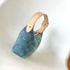 LL10A Blue Denim Handtas 2024 Nieuwe modezak Spiegel Hoogwaardige onderarmtas Old Flower Midden Oude kledingtas Vrouwen tas Exquise Packaging Gratis verzending