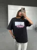 Hirsionsan ácido lavado t camisa feminina vintage algodão camisetas streetwear macio mineral t menina solta marca topos y2k