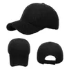 Casquettes de baseball Chapeaux d'amitié Mode Femmes Hommes Sport Couleur unie Garder au chaud Casquette de baseball de plage en tricot avec trou pour