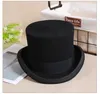 Bérets 2024 3 couleurs ensachées laine chapeau haut plat mode Fedora polyvalent Panama magicien gentleman tissé sangle couleur unie