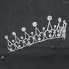 Hair Clips Classic Cubic Zirconia Wedding Bridal Princess Royal Tiara Crown Women Prom Jewelry Accessories CH10295