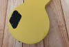 Standardowy gitara elektryczna, żółta, kremowa żółty, jasny, kremowy biały tuner retro, dostępny