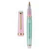 Jinhao 82 Penna stilografica Personalizzata Mista Macaron Colore Acrilico EFFMBent Pennino Dorato con Scrittura Convertitore 240219