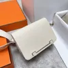 Sac à épaule de créateur sac à main de luxe 20 cm mini bacs toppest entièrement fait à la main de la crème à la main couleur Chevre en cuir de cire de cire